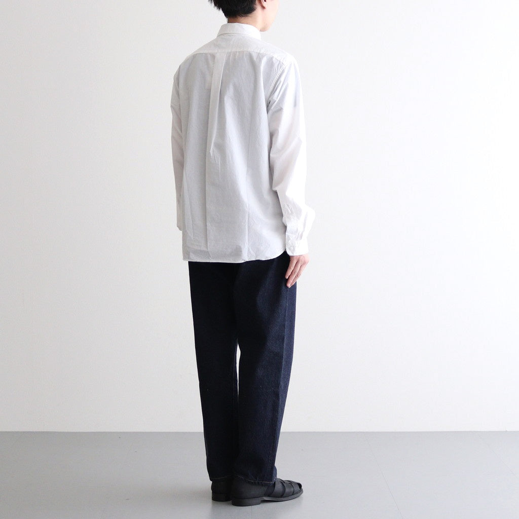 DENIM PANTS WIDE TAPERED #indigo [10-13W]