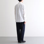 DENIM PANTS WIDE TAPERED #indigo [10-13W]