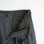 よそいきシンプル2タックワイドPT #GRAY STRIPE [D226-P153]