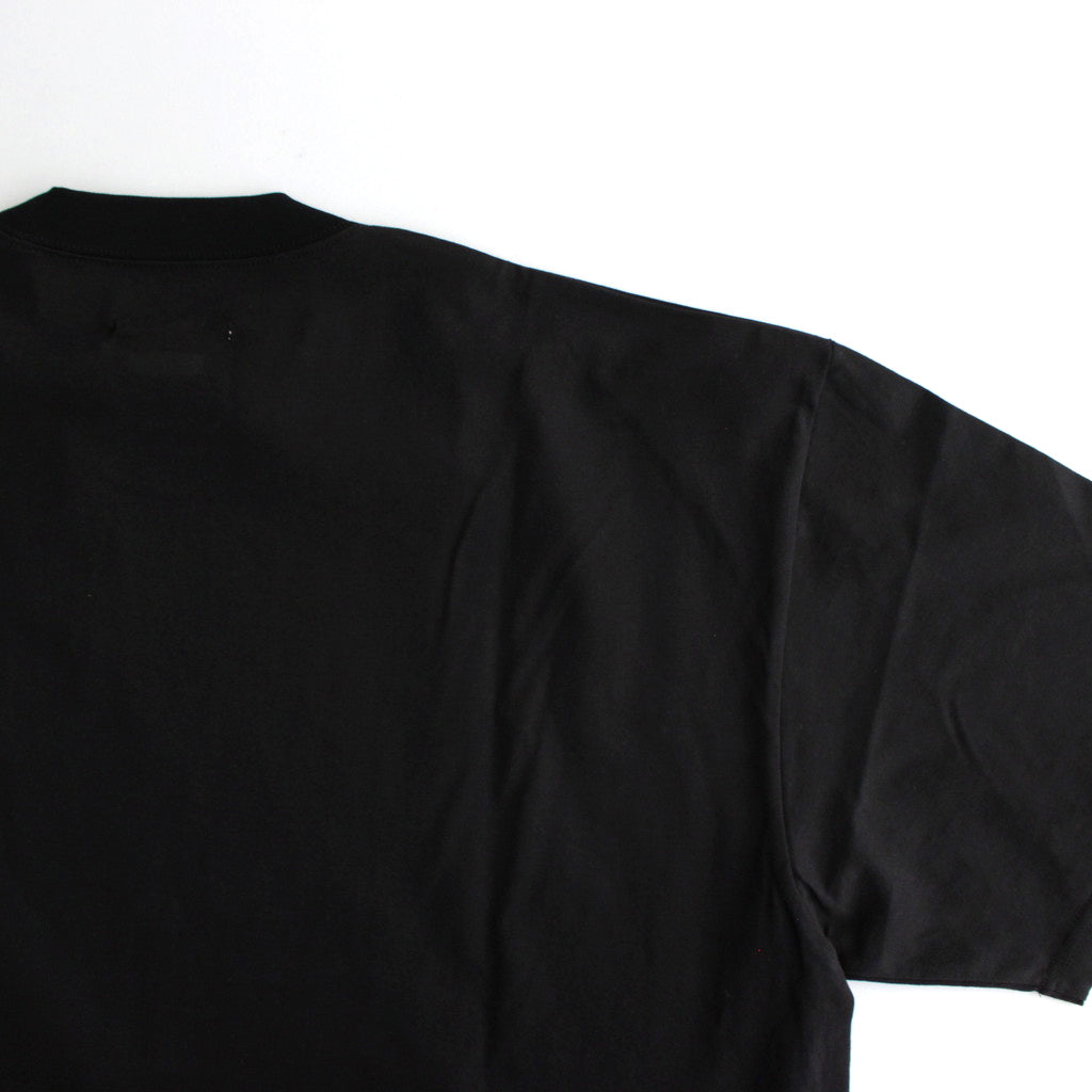 PRINT TEE (MERCERISED COTTON) - MULTIPLICATION - #BLACK [ST.877]