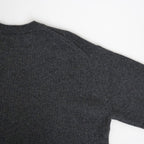 LIGHT CASHMERE KNIT V-NECK P/O #CHARCOAL [A26AV03CJ]