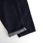 HEMP DENIM PANTS - WIDE TAPERED #indigo [35-10.5H]