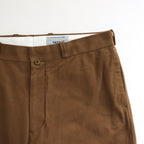 CHINO CLOTH PANTS STRAIGHT #l.brown 起毛 [14659]