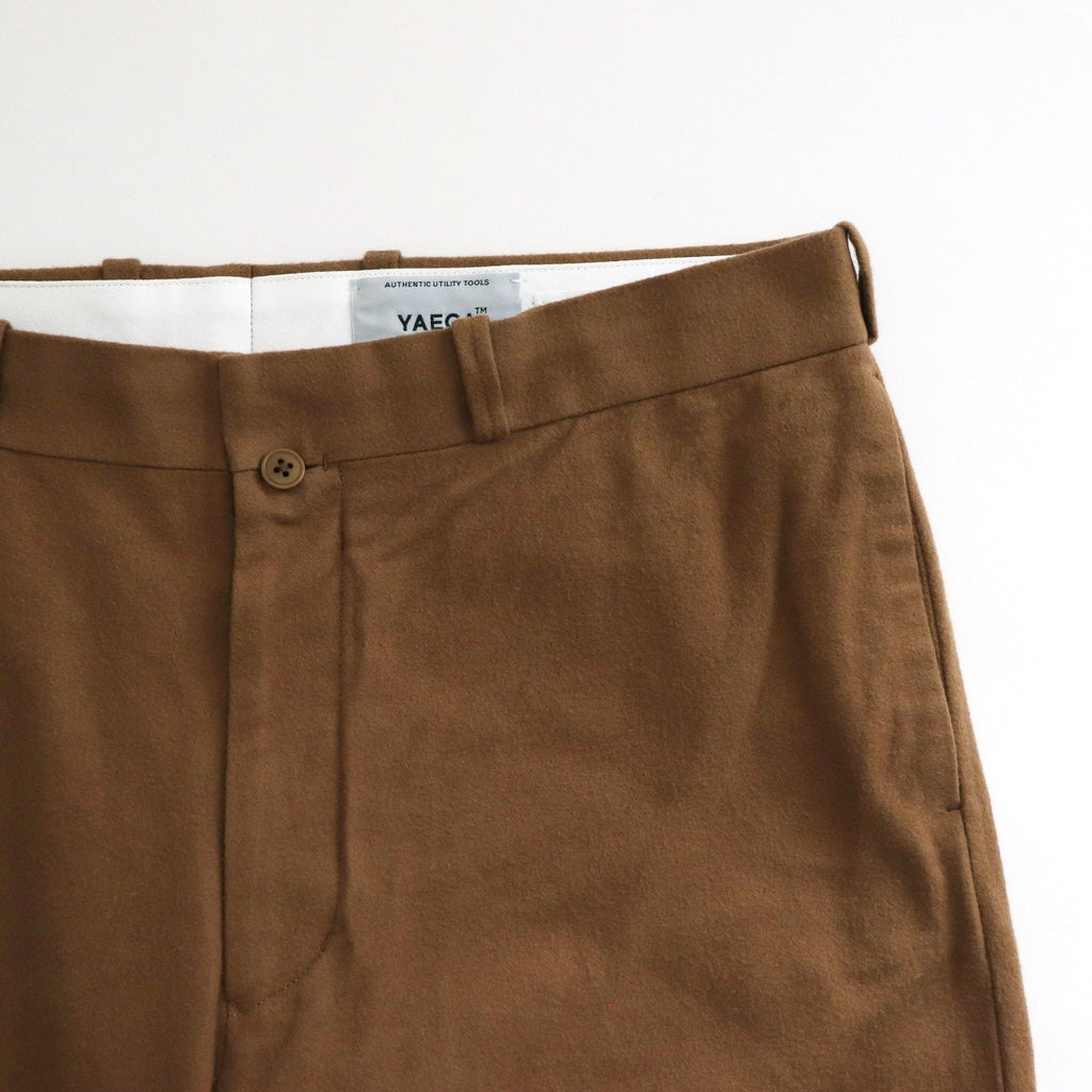 CHINO CLOTH PANTS STRAIGHT #l.brown 起毛 [14659]