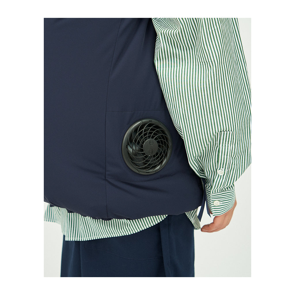 AIR COOLING VEST_Ver.2.0 #NAVY [FSC241-30127]