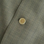 BLUEFACED WOOL JACKET #KHAKI GRAY STRIPE [A26SJ01BA]