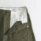 CHINO CLOTH PANTS WIDE #olive [13653]