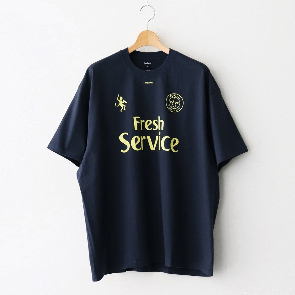 CORPORATE PRINTED S/S TEE ”FOOTBALL” #NAVY [FSC251-70185]