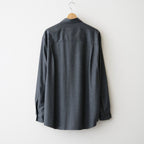 SUPER LIGHT WOOL SHIRT #TOP CHARCOAL [A26AS02OS]