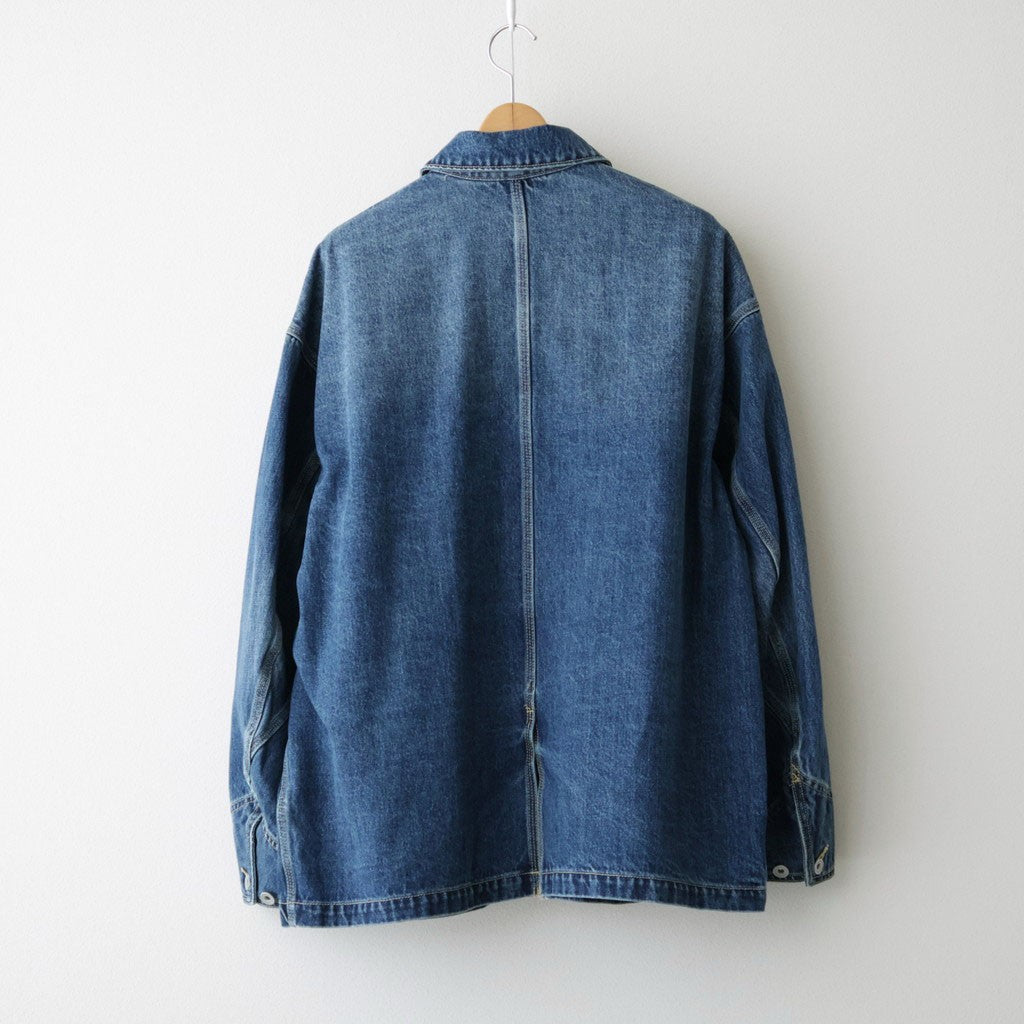 CORPORATE DENIM ENGINEER JACKET #DARK WASH [FSC263-30152FB]