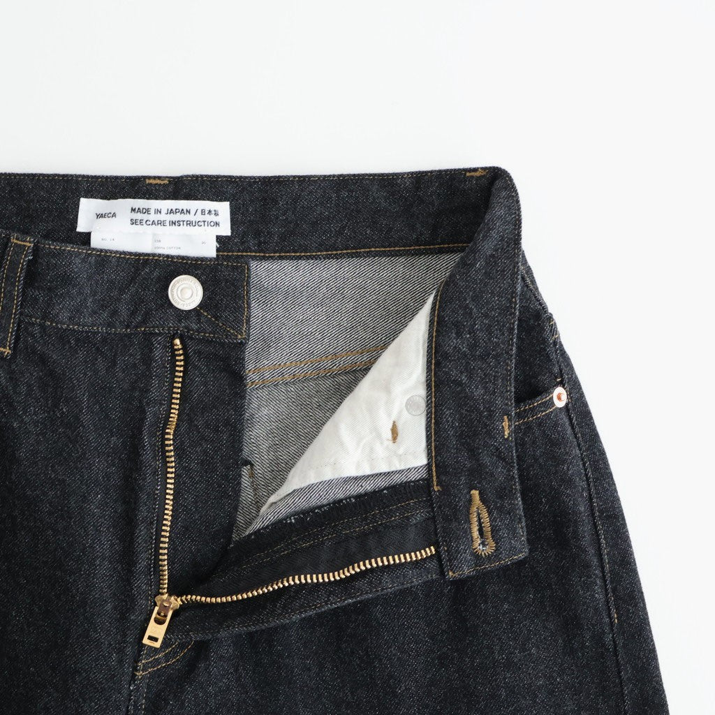 DENIM PANTS - EX WIDE STRAIGHT #black [14-13B]