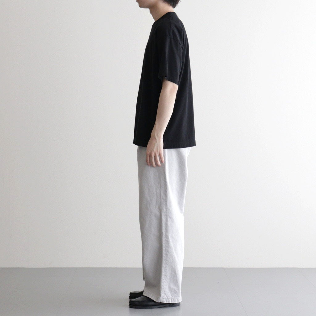 1pleated Wide Tapered Trousers #GRAYSH WHITE [YK26SS01181P]