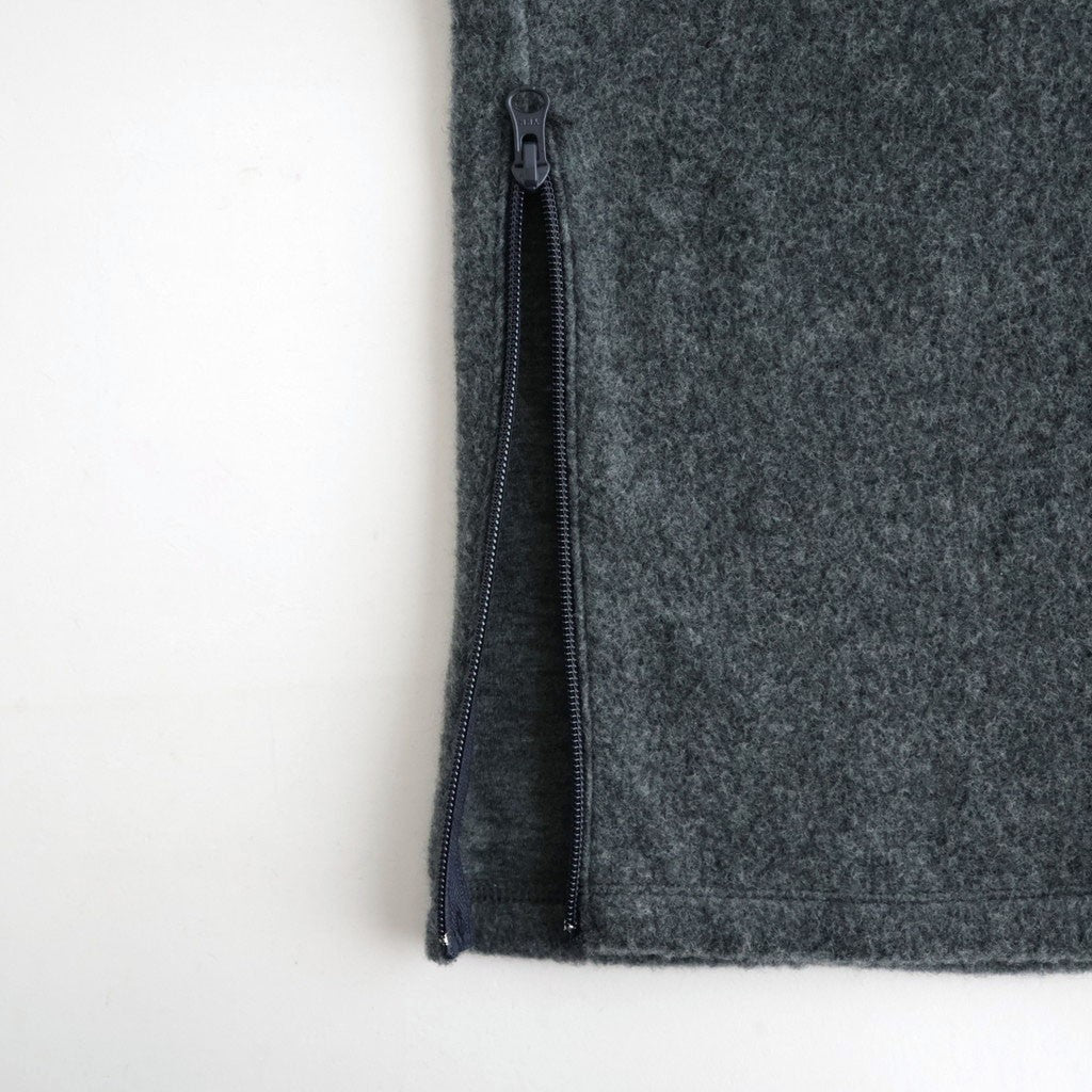 Fleece Pants #MD.GREY×NAVY [I26AW-BC3]