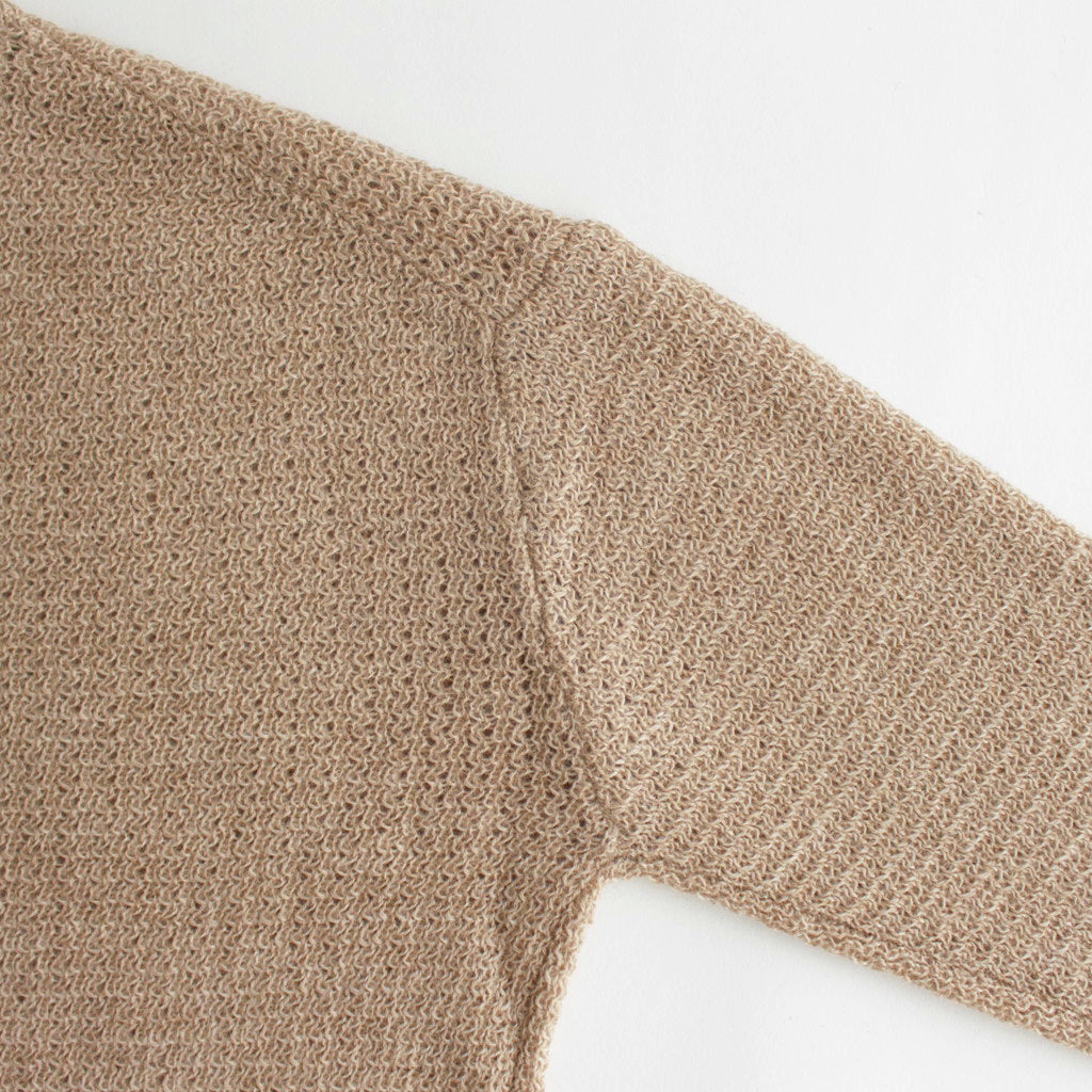 MINCA BABY ‘CUDDLE’ SWEATER #BEIGE [NG23W-01SW01C]