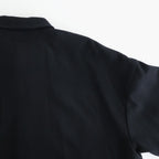 メルトンBigハーフコート #BLACK [D225-C548]