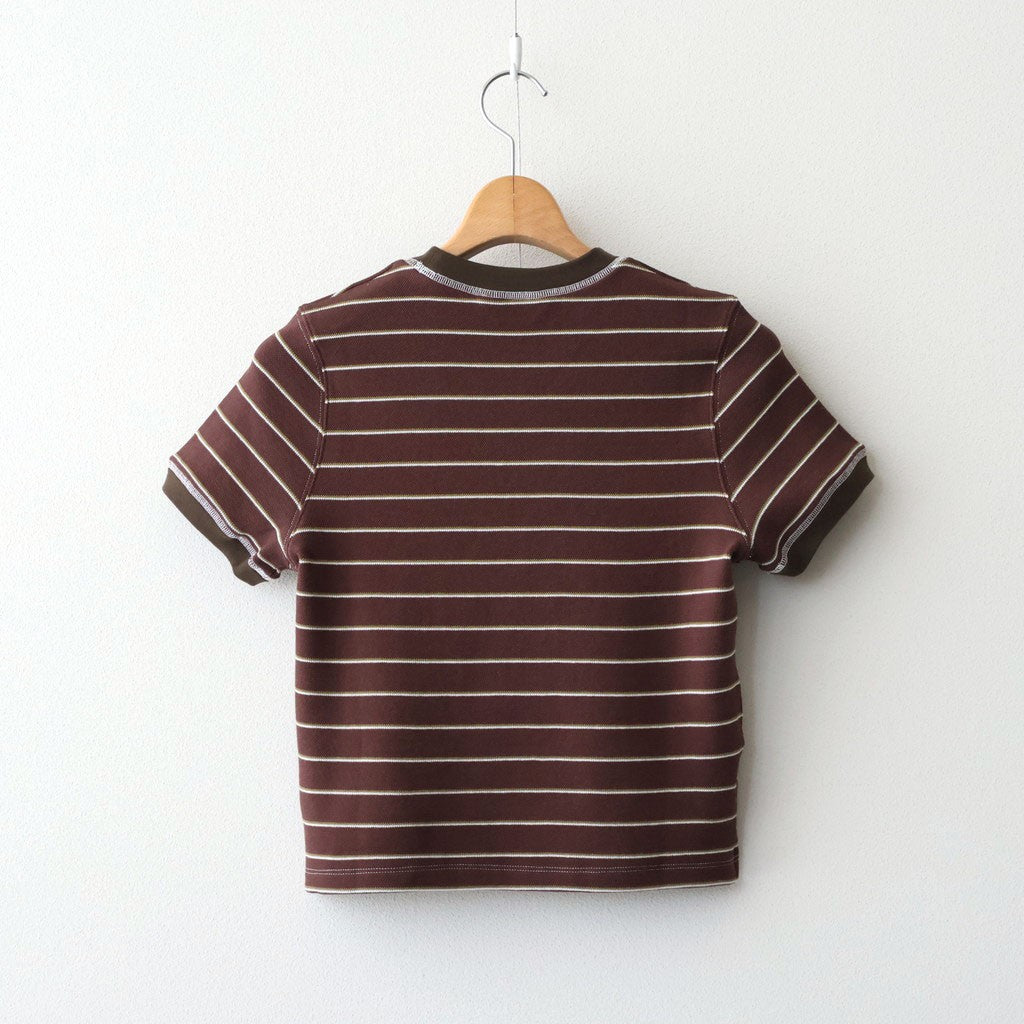 Border Ringer Tee #CHO [12610619]