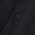 BLUEFACED WOOL JACKET #CHARCOAL NAVY STRIPE [A26SJ03BA]