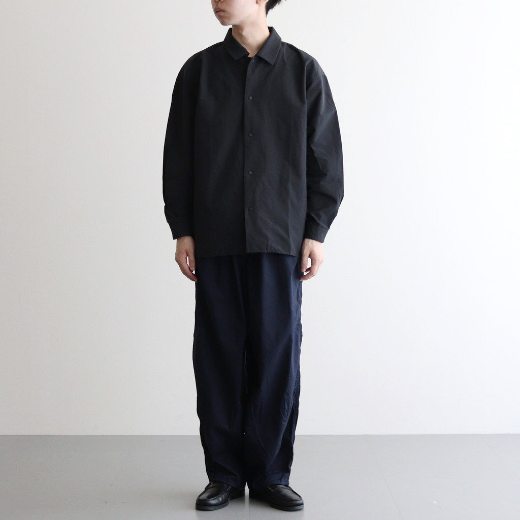 Garment Dyed Typewriter Parachute Pants #NAVY [GM243-40090