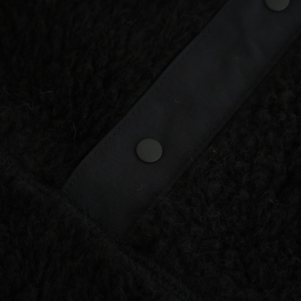 Wool Boa Pullover #BLACK [GU253-30475]