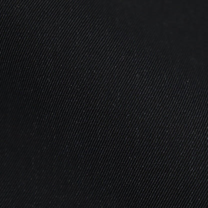 LIGHT WOOL MAX GABARDINE TWO-TUCK SLACKS #TOP BLACK [A25AP03MG]