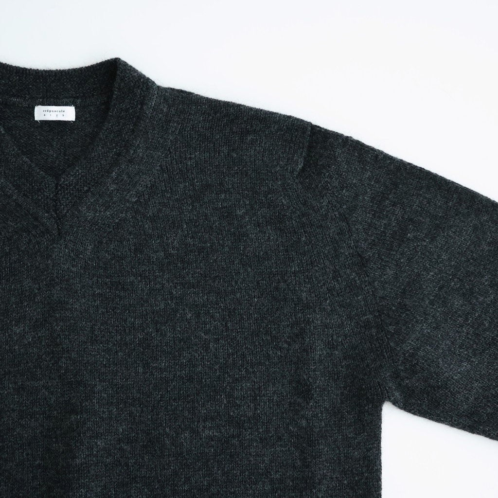 Wholegarment Wo/Mo V P/O #BLACK [2603-006]