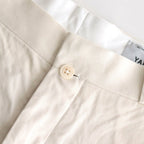 CHINO CLOTH PANTS WIDE #LIGHT BEIGE [12654]