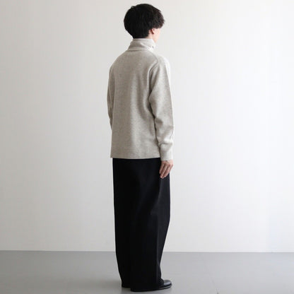 HIGH NECK SWEATER #natural l.beige [14252]