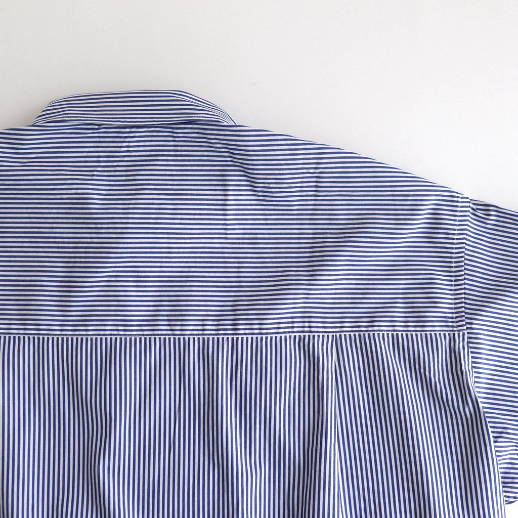 CORPORATE UNIFORM L/S SHIRT #BLUE STRIPE [FSC244-50105B]