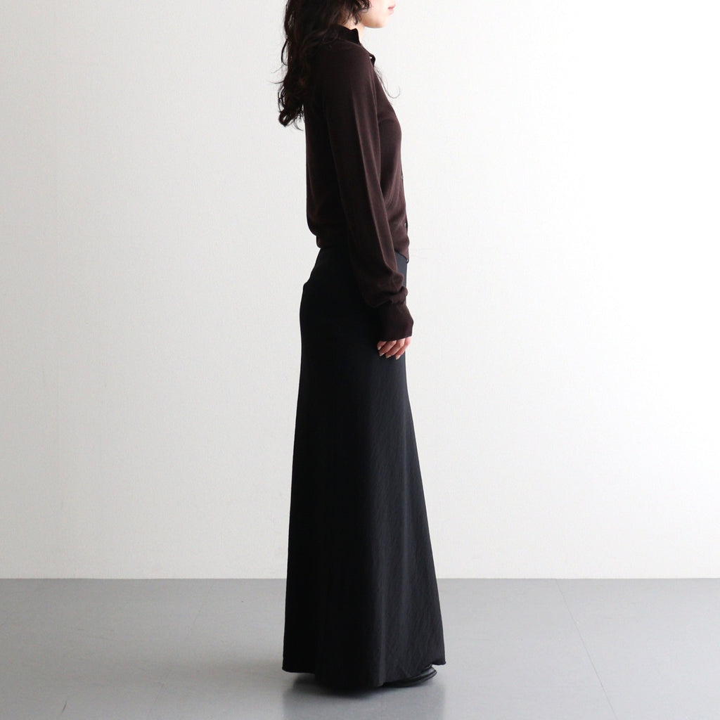 Washer Pencil Skirt #BLK [12610807]