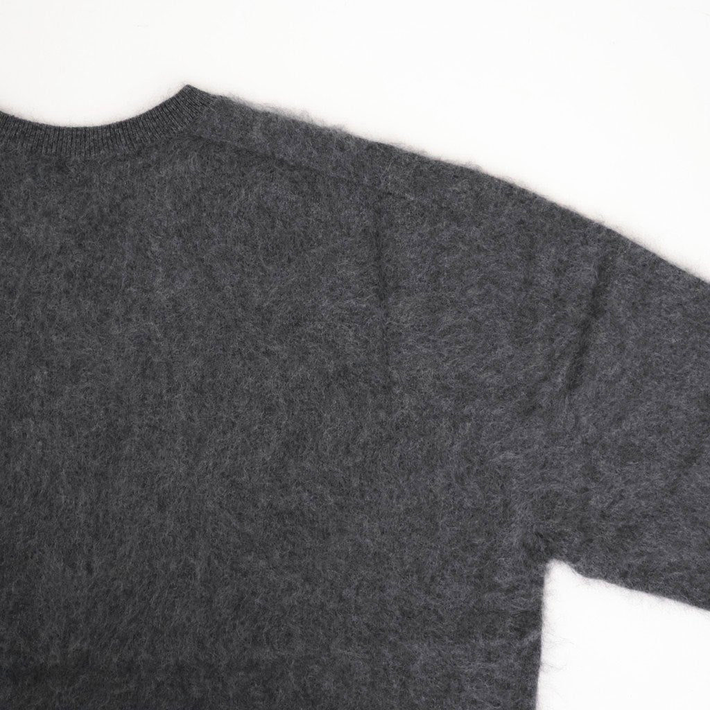 Woolcashmere Vneck Knit #C/GRY [12620508]