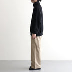 Half-Snap Sweatshirt #Black [OFH011PO61]