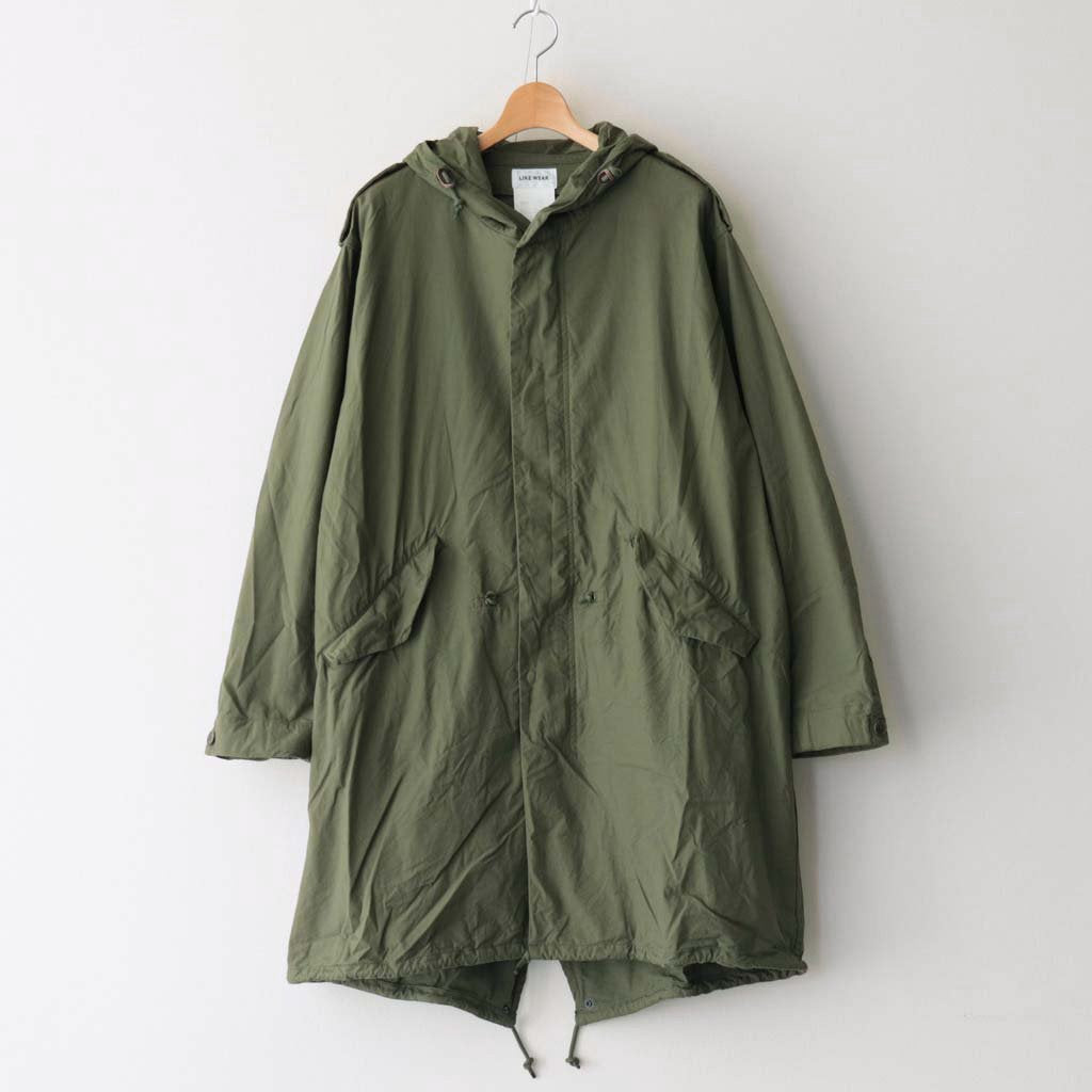 LIKE WEAR M-51 PARKA #OLIVE(POPLIN) [23502]