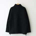 綿ウールボア ブルゾン #BLACK [HN-T018-051]