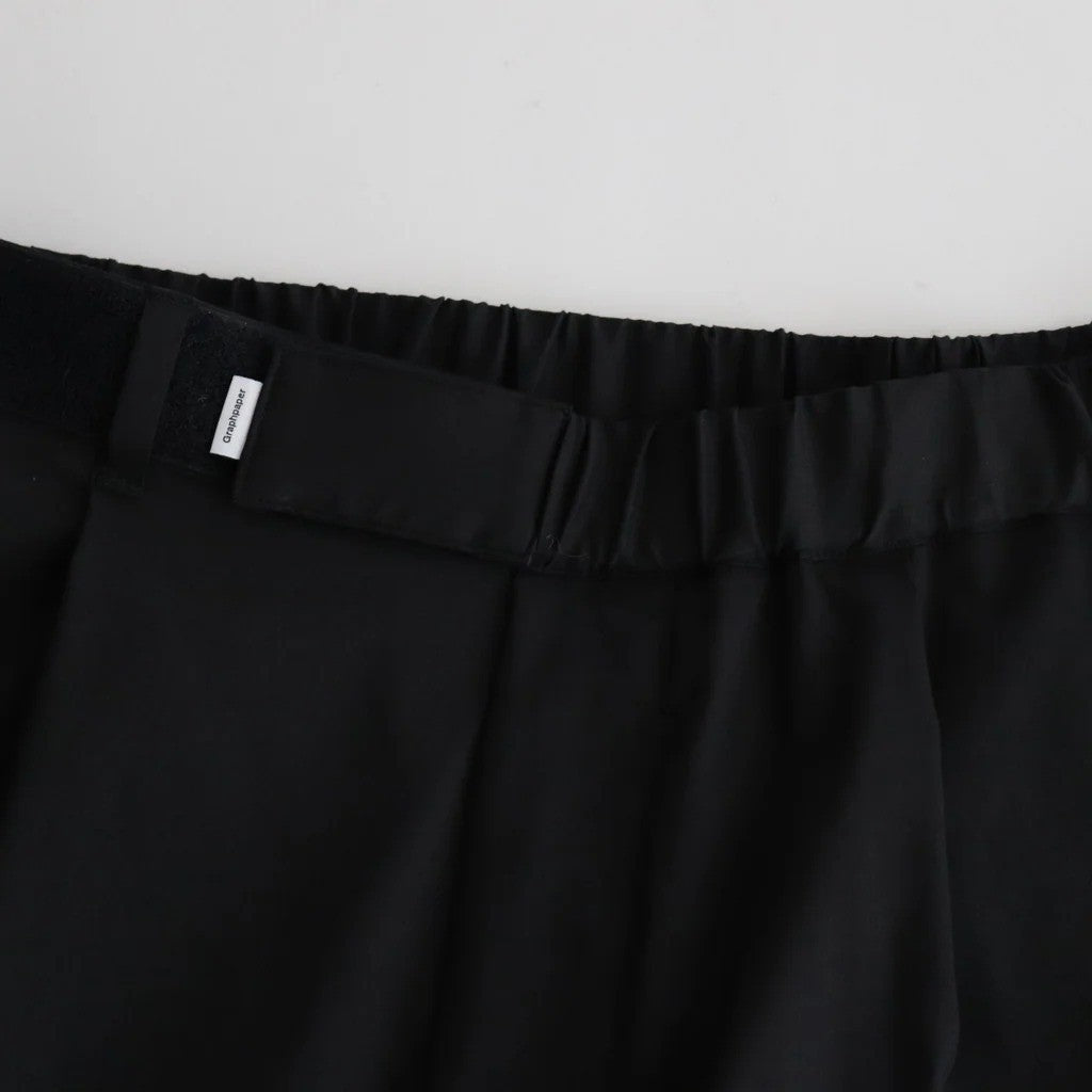 Solotex Twill Wide Chef Pants #BLACK [GM261-40162B]