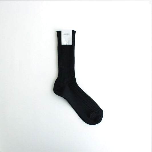 GIZA HIGH GAUGE SOCKS #BLACK [A00S02SX-W]