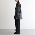 LEATHER DOUBLE BRESTED JACKET #DARK BROWN [ST.920]