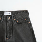 CS MODERN DENIM BUGGY SHORT CUT #GUNMETAL BLACK [26880405]