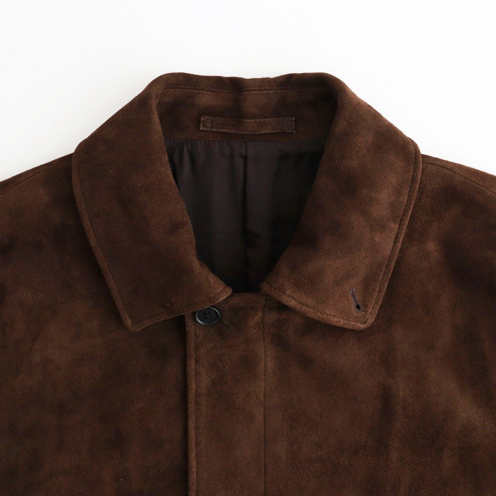 GOAT SUEDE ZIP JACKET #BROWN [ST.1551]