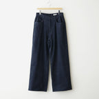 SUMI/INDIGO CORDUROY ASHLEY PANTS #INDIGO [N0059]