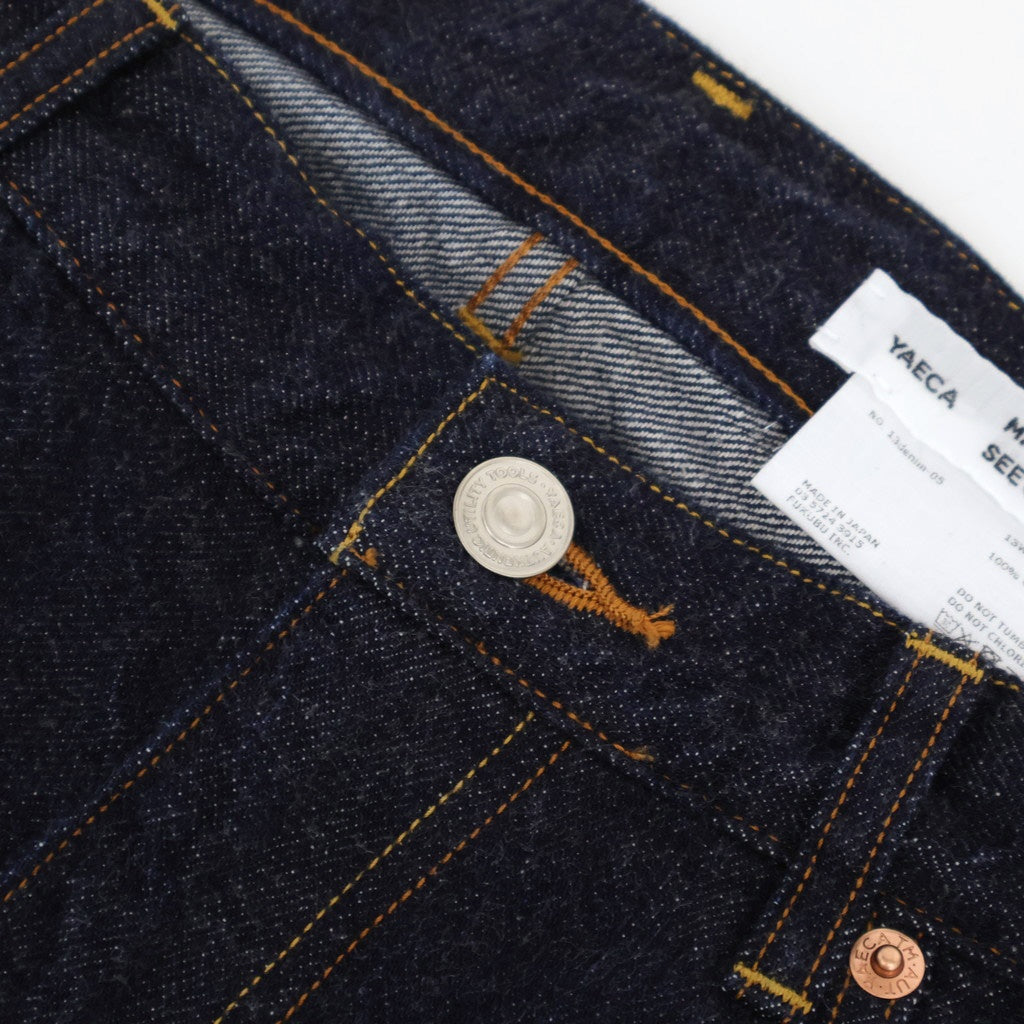 DENIM PANTS - WIDE STRAIGHT #indigo [13-13W]