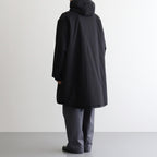 OVERSIZED PADDED HOODY COAT #BLACK [ST.1214]