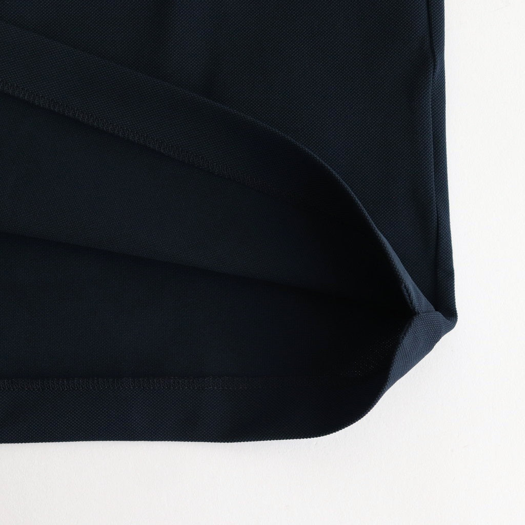 DRY PIQUE JERSEY S/S POLO #NAVY [FSC251-70230]