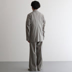 WOOL TROPICAL DOUBLE BREASTED JACKET #GRAYISH KAHKI [YK25SS0897J]