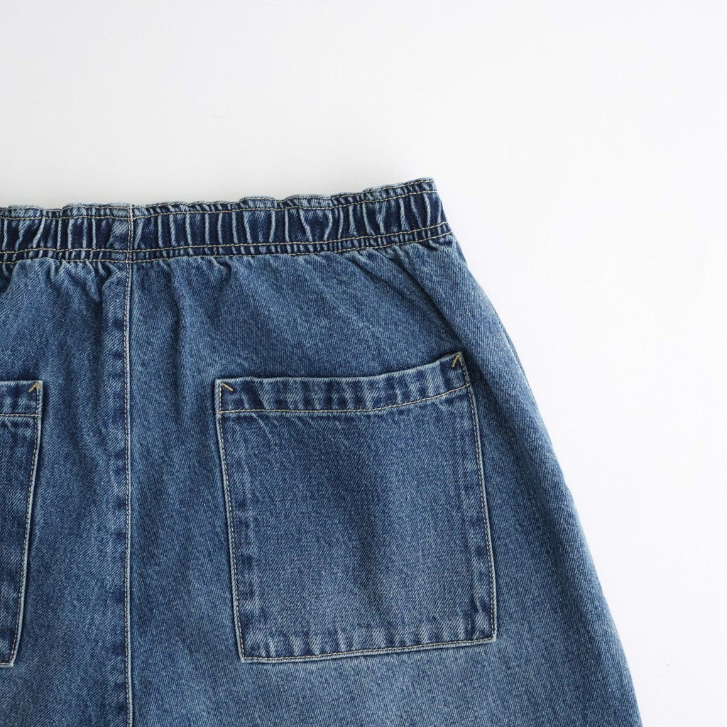 CORPORATE DENIM EASY PANTS #DARK WASH [FSC263-40154FB]