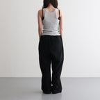 Gauze Teleco Tank Top #LT.GREY [I26SS-CUT1]