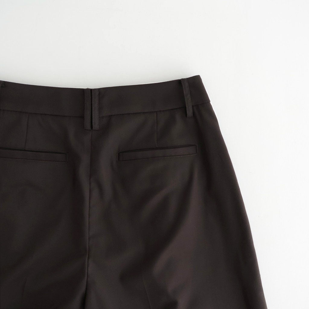 Lightweight Tuck Trousers #D/BRN [12610723]