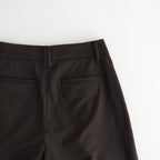 Lightweight Tuck Trousers #D/BRN [12610723]