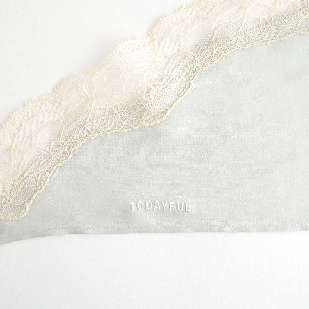 Satin Lace Scarf #MNT [12611027]