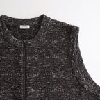 Links Zip Up Vest #Brown [2501-017]