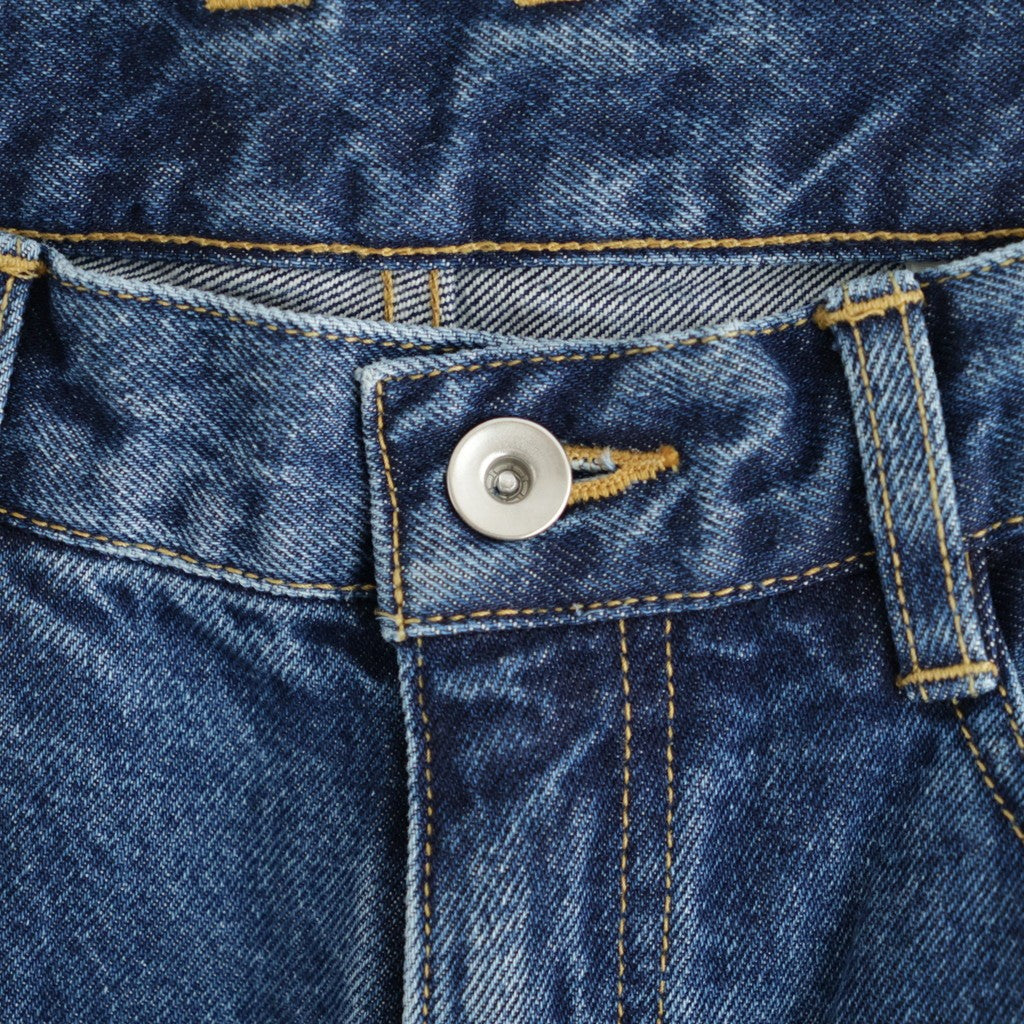 HARUKI 5P JEANS - STRAIGHT- VINTAGE #INDIGO [BO-26FW-PT02U]
